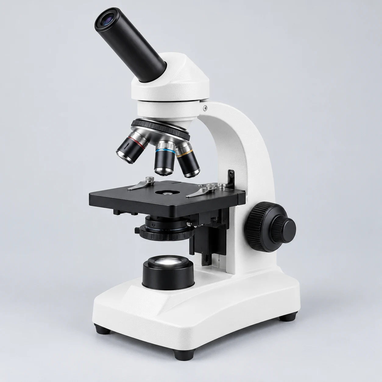 Monocular study microscope